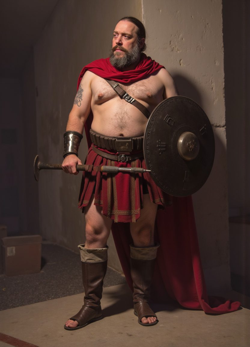 Reno en gladiateur (de ouf)